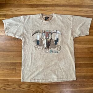 Vintage 2000 Harley-Davidson Graphic T-Shirt Mens Large White's PA Motorcycle